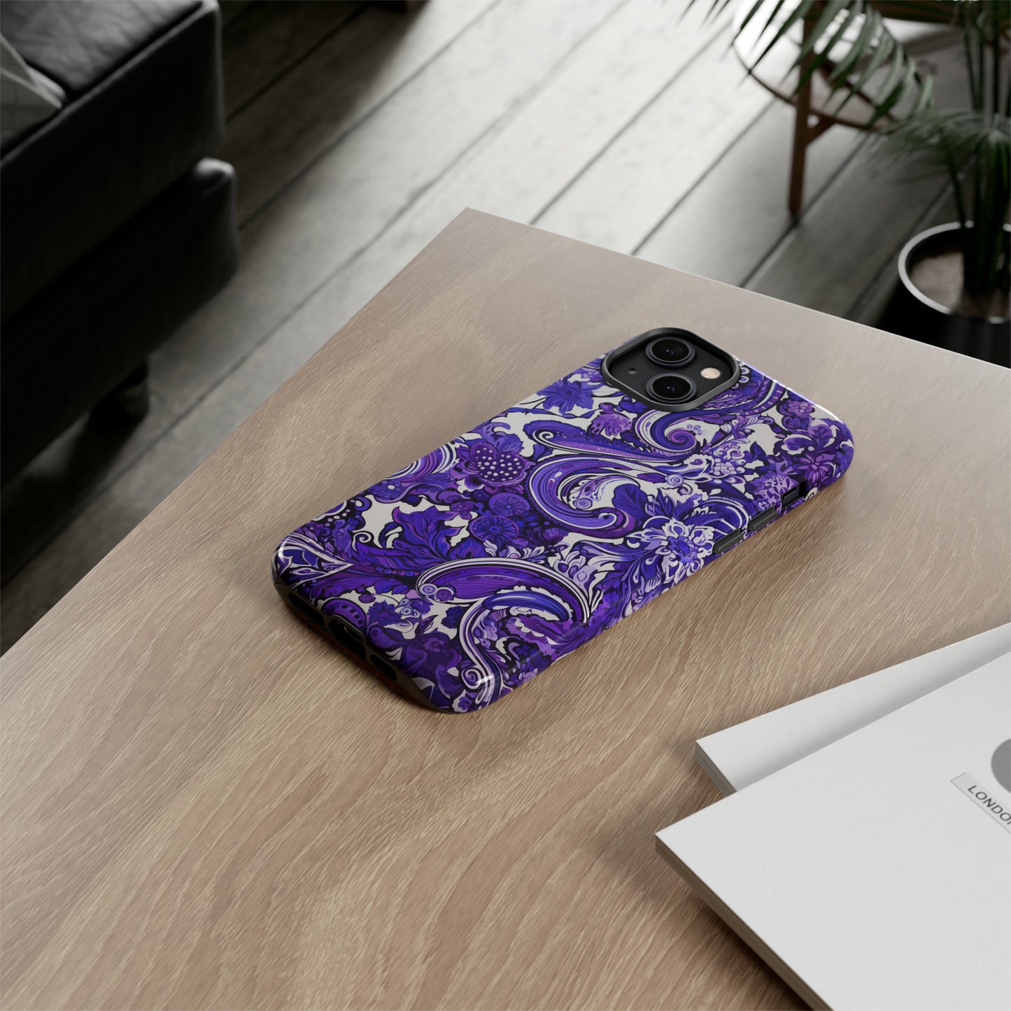 Purple Paisley - Tough Cases