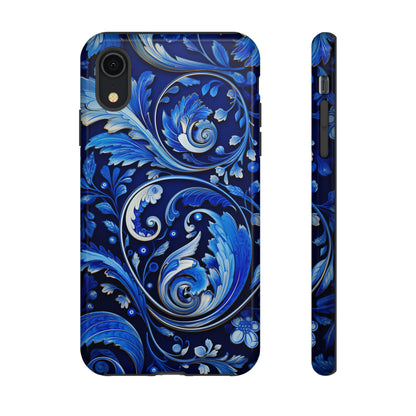 Royal Blue Paisley - Tough Cases