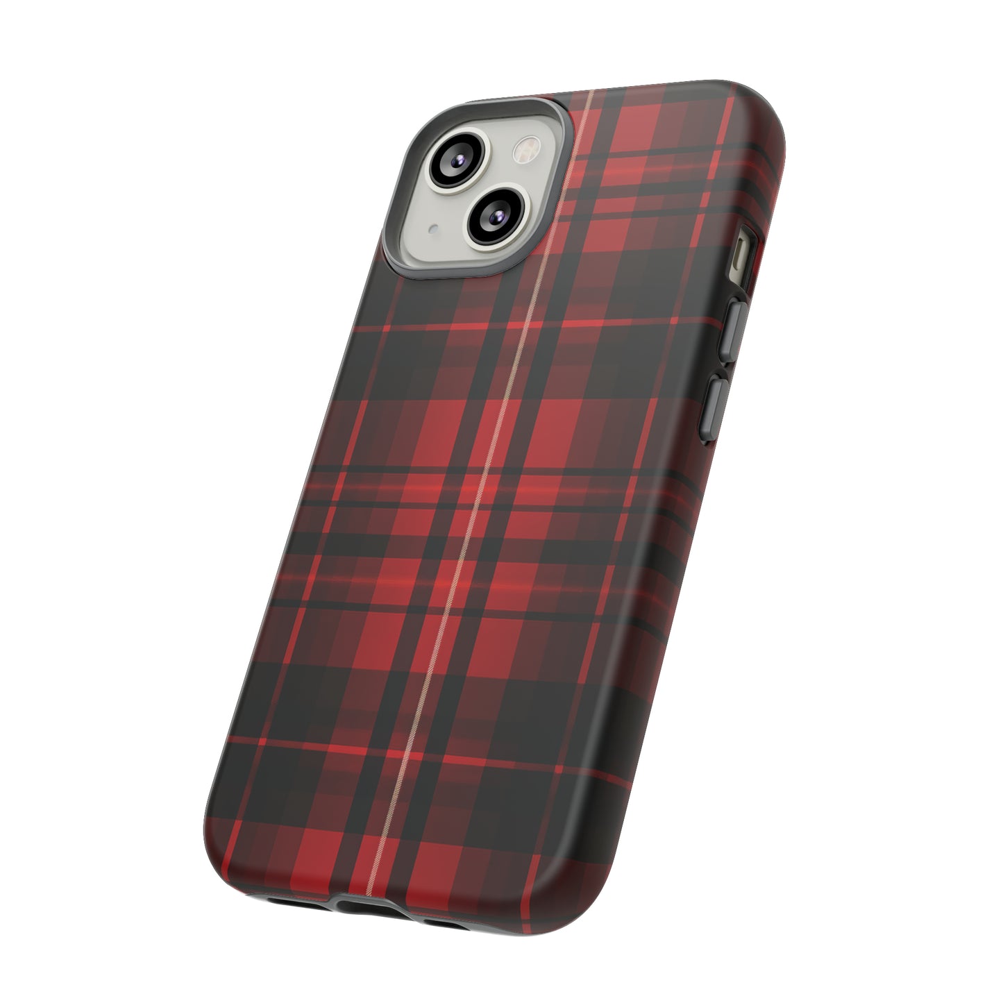 Cherry Red Tartan - Tough Cases