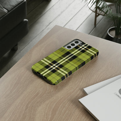 Pistachio Tartan - Tough Cases