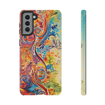 Rainbow Paisley - Tough Cases