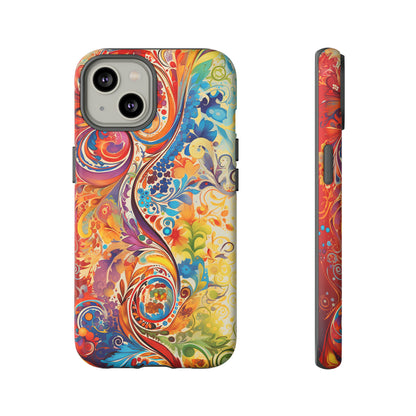 Rainbow Paisley - Tough Cases