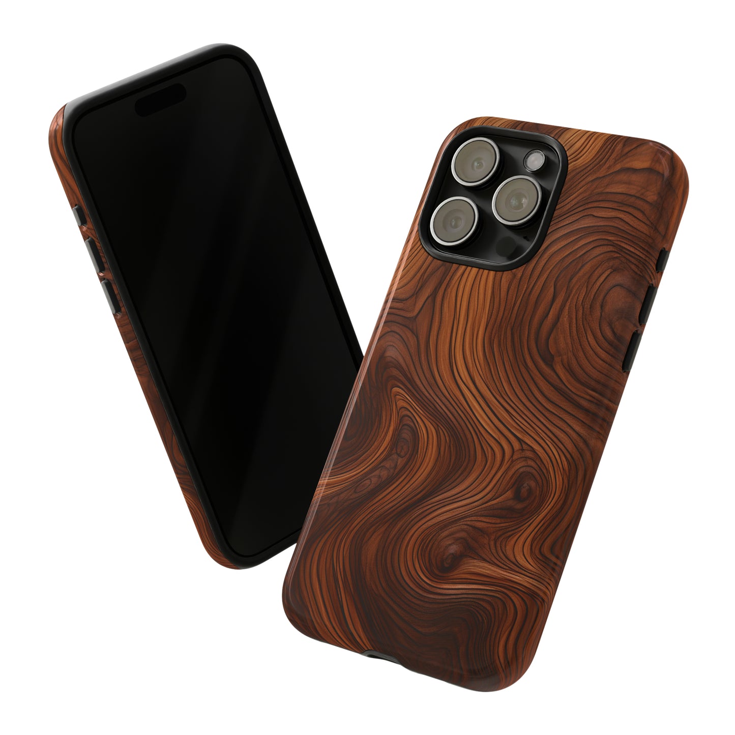 Walnut Pattern - Tough Cases | iPhone | Google Pixel | Samsung Galaxy