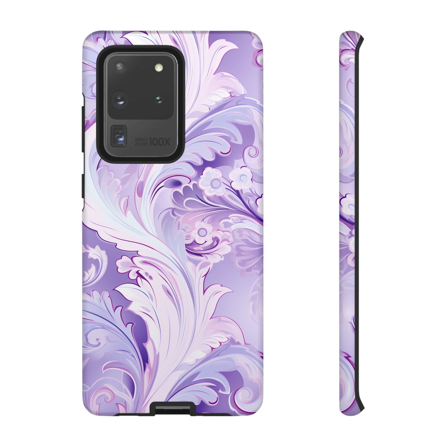 Pastel Lilac Paisley - Tough Cases