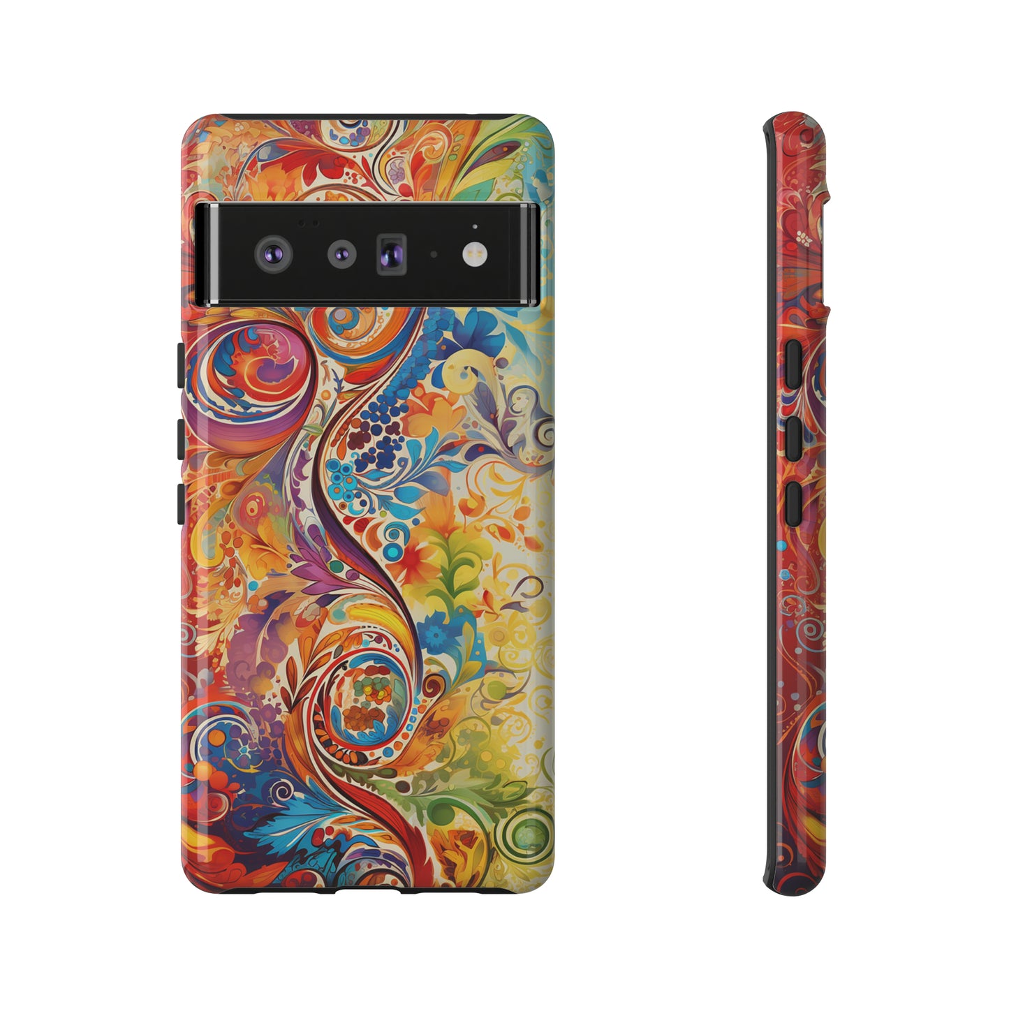 Rainbow Paisley - Tough Cases