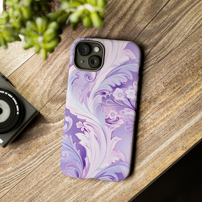 Pastel Lilac Paisley - Tough Cases