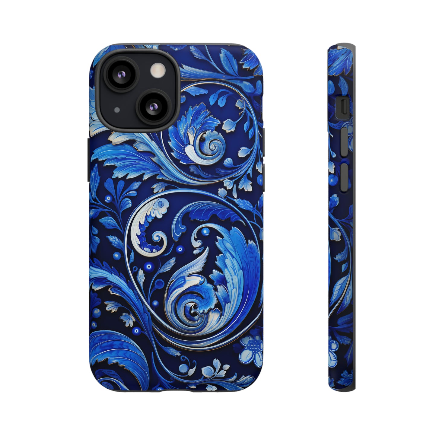 Royal Blue Paisley - Tough Cases