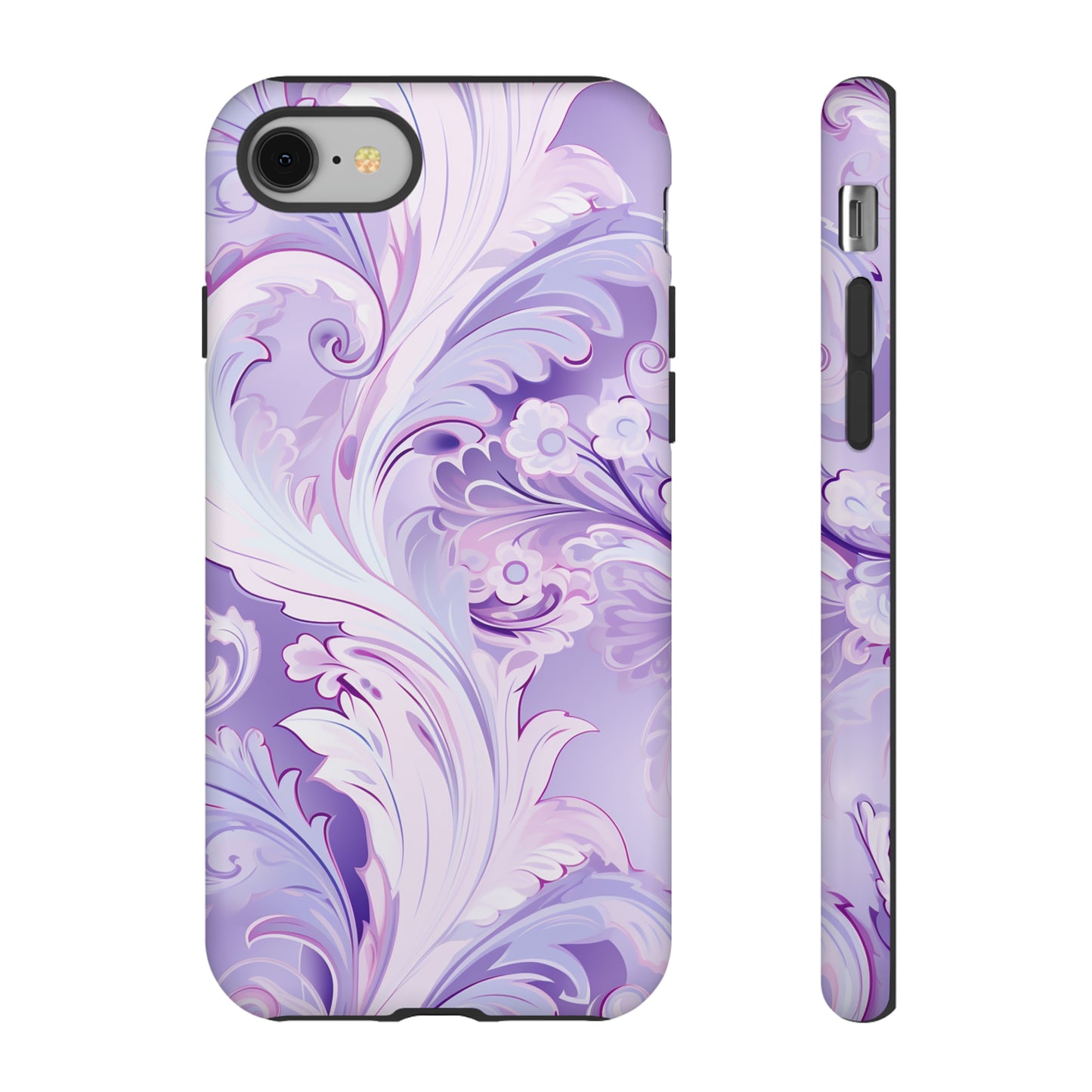 Pastel Lilac Paisley - Tough Cases