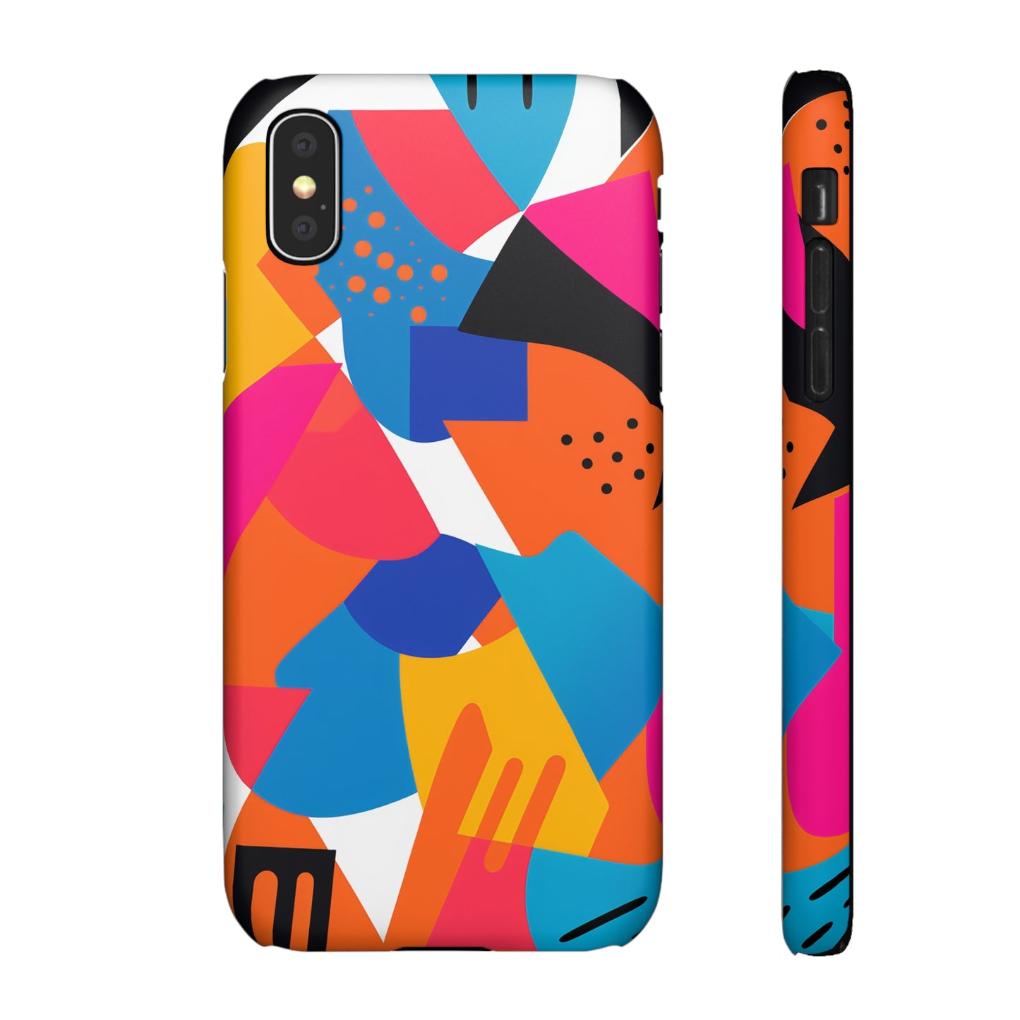 Colourful Shapes - Snap Cases