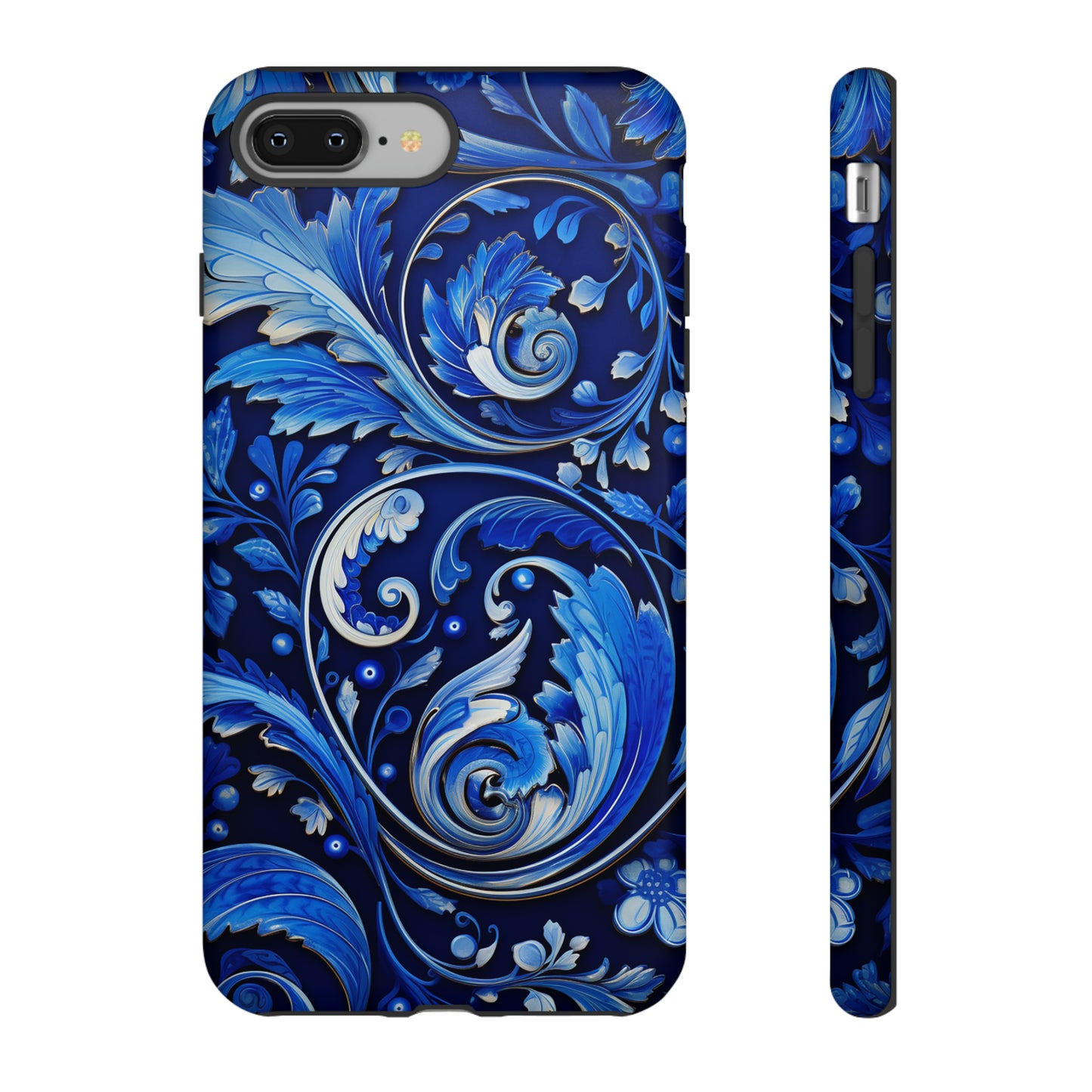 Royal Blue Paisley - Tough Cases