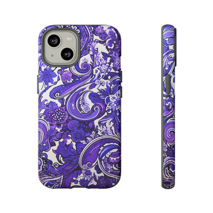 Purple Paisley - Tough Cases