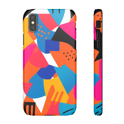 Colourful Shapes - Snap Cases