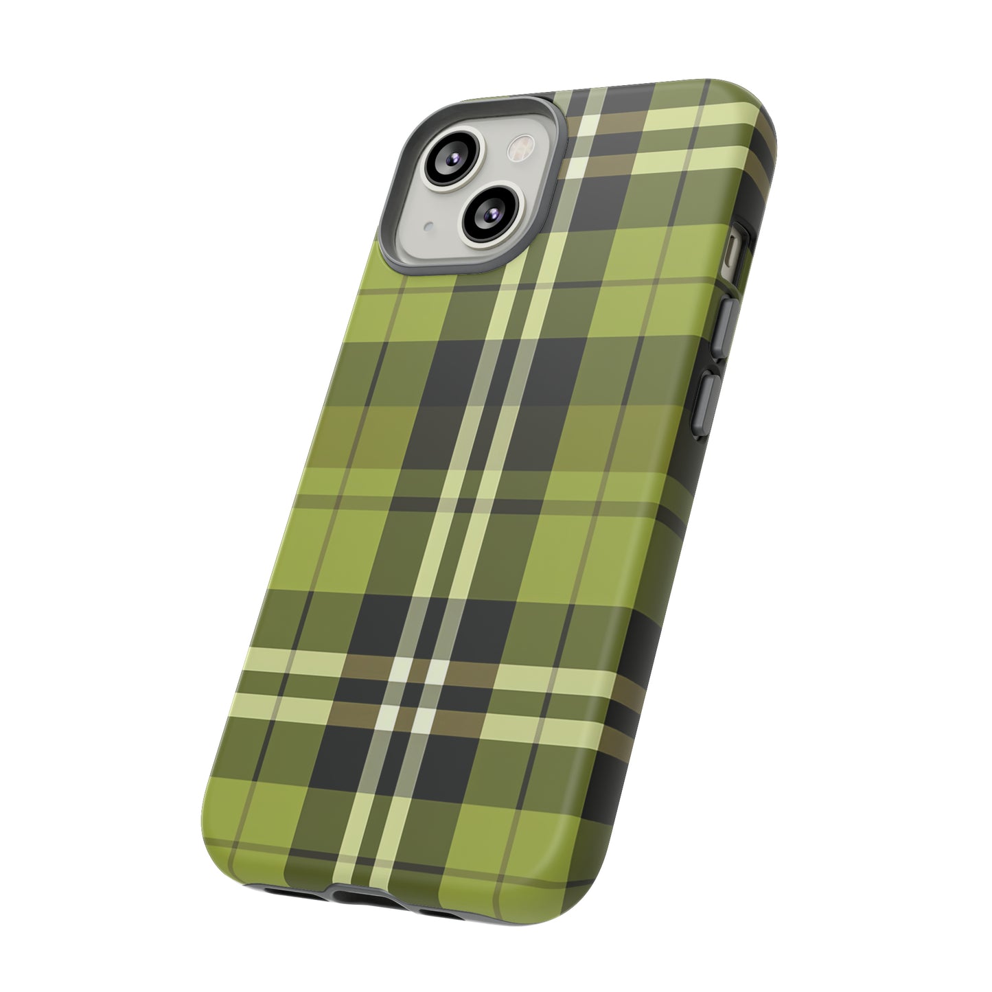 Pistachio Tartan - Tough Cases