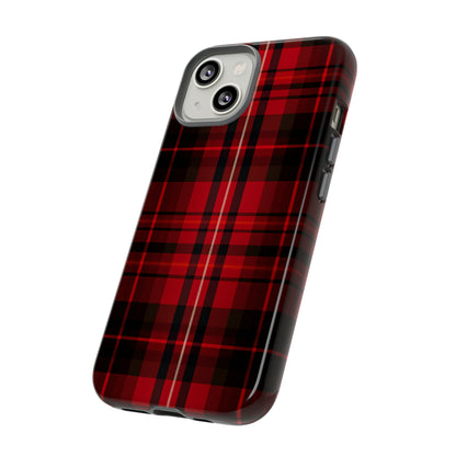 Cherry Red Tartan - Tough Cases