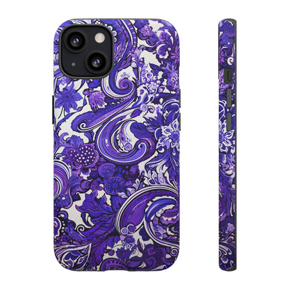 Purple Paisley - Tough Cases