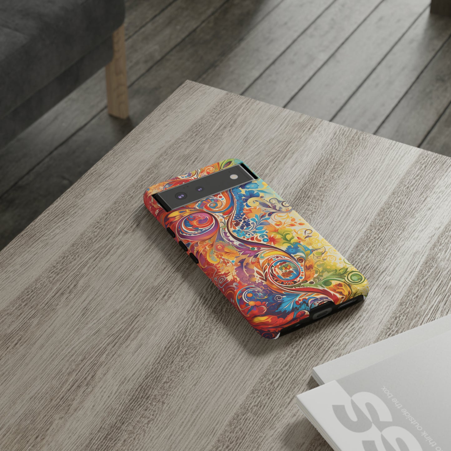 Rainbow Paisley - Tough Cases