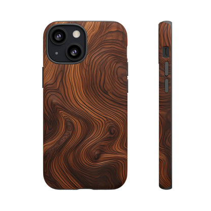 Walnut Pattern - Tough Cases | iPhone | Google Pixel | Samsung Galaxy