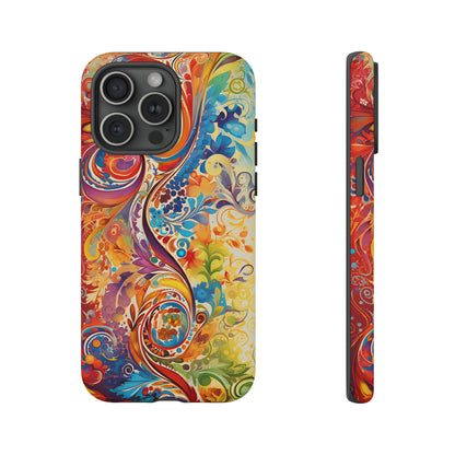 Rainbow Paisley - Tough Cases