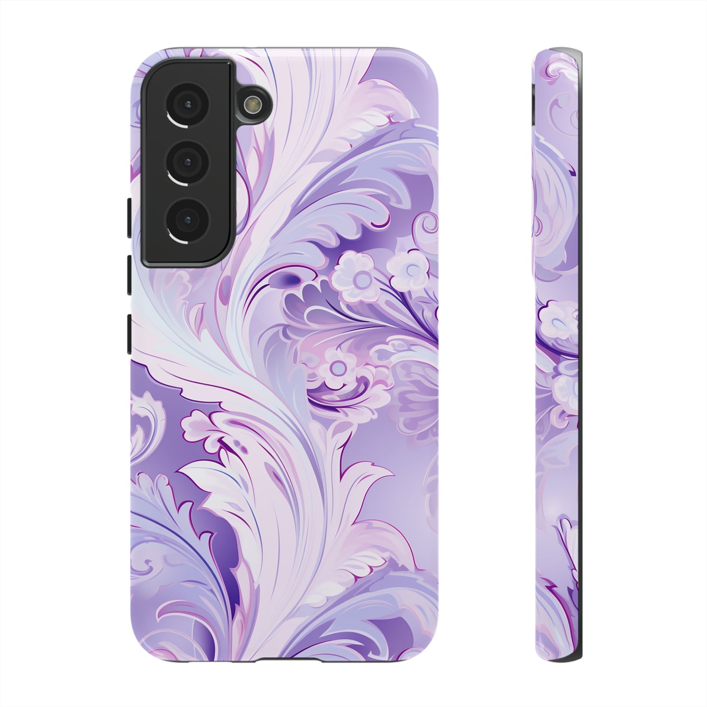 Pastel Lilac Paisley - Tough Cases