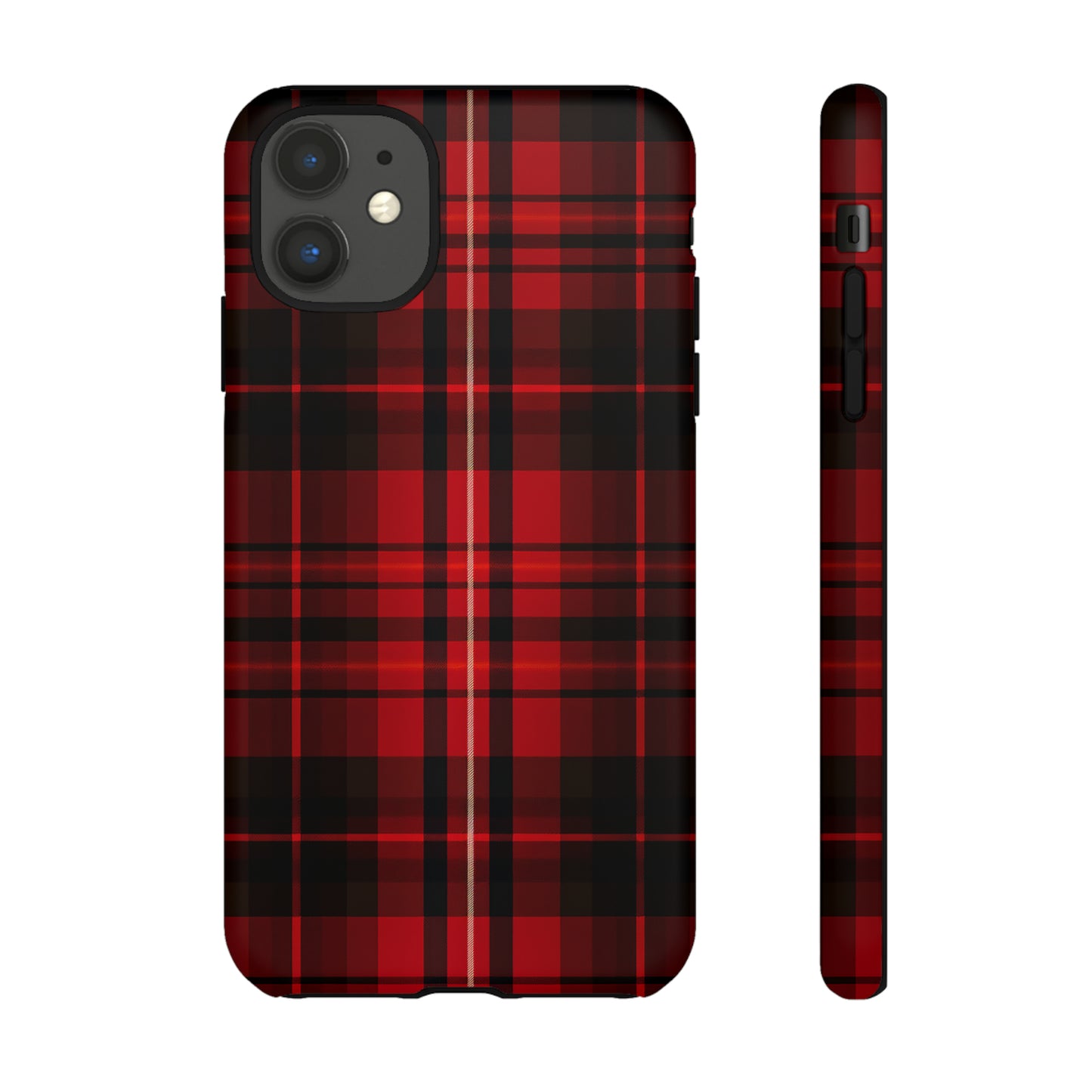 Cherry Red Tartan - Tough Cases