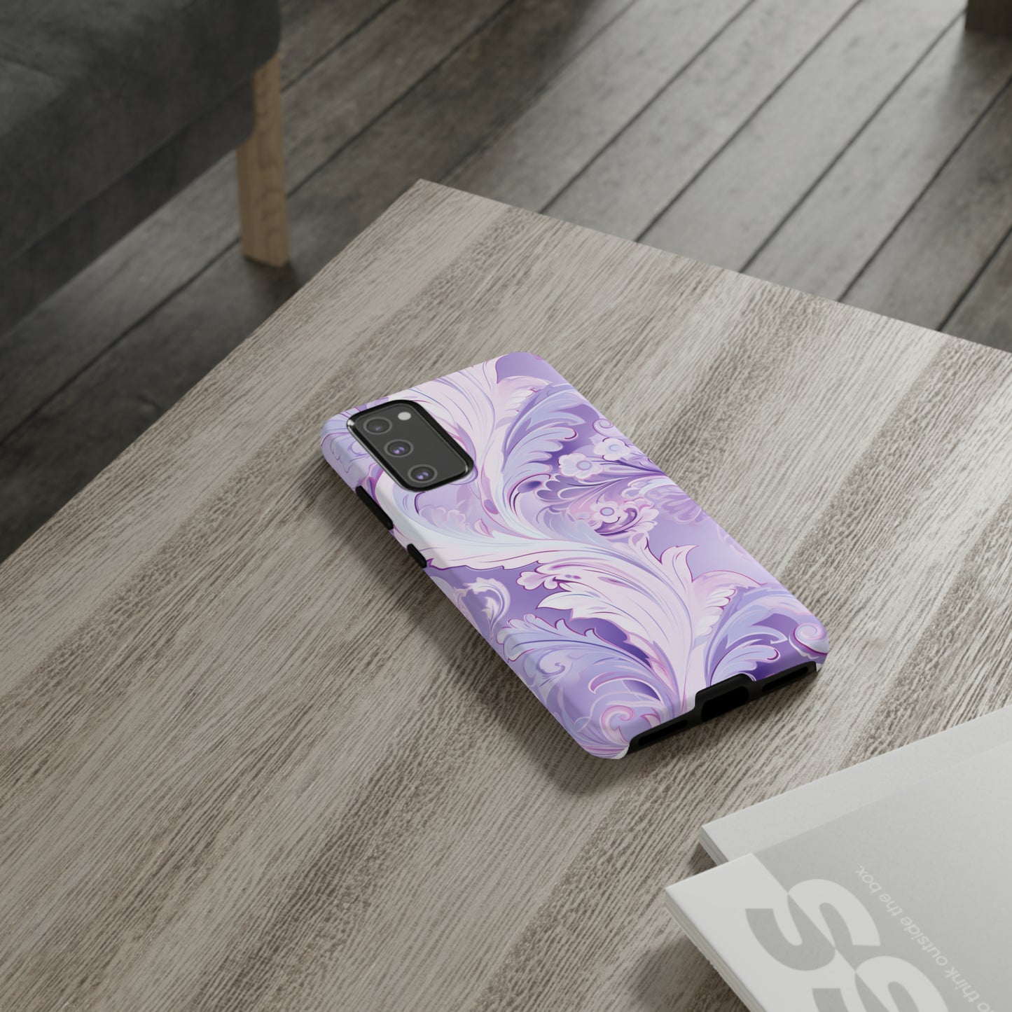 Pastel Lilac Paisley - Tough Cases