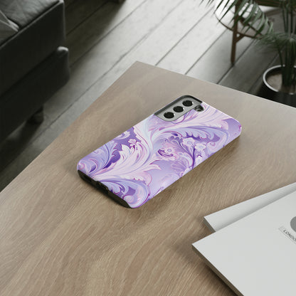 Pastel Lilac Paisley - Tough Cases