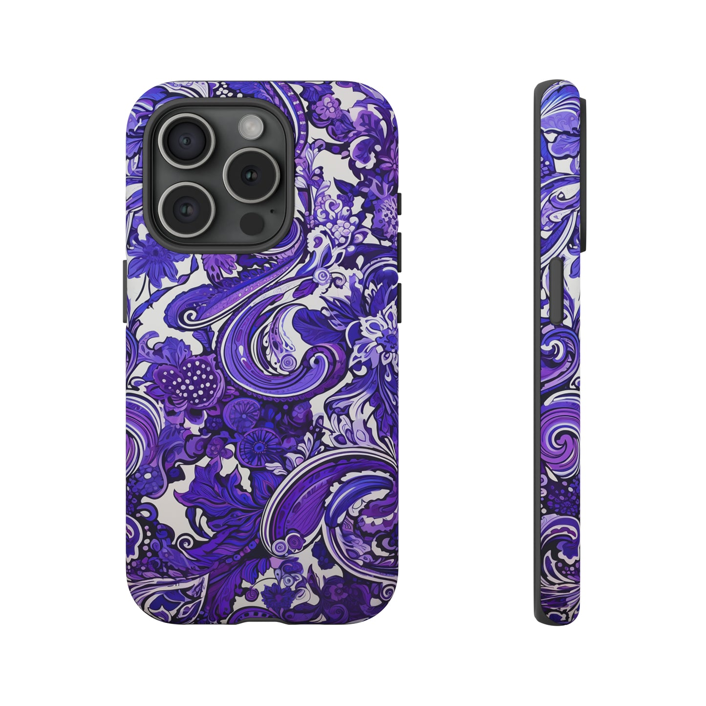 Purple Paisley - Tough Cases