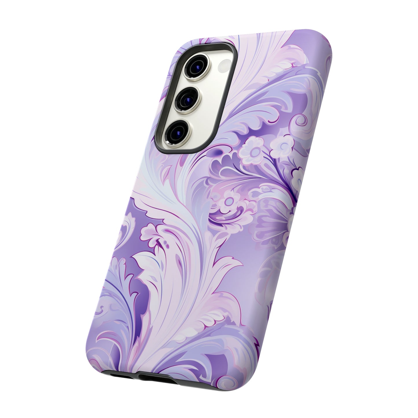 Pastel Lilac Paisley - Tough Cases