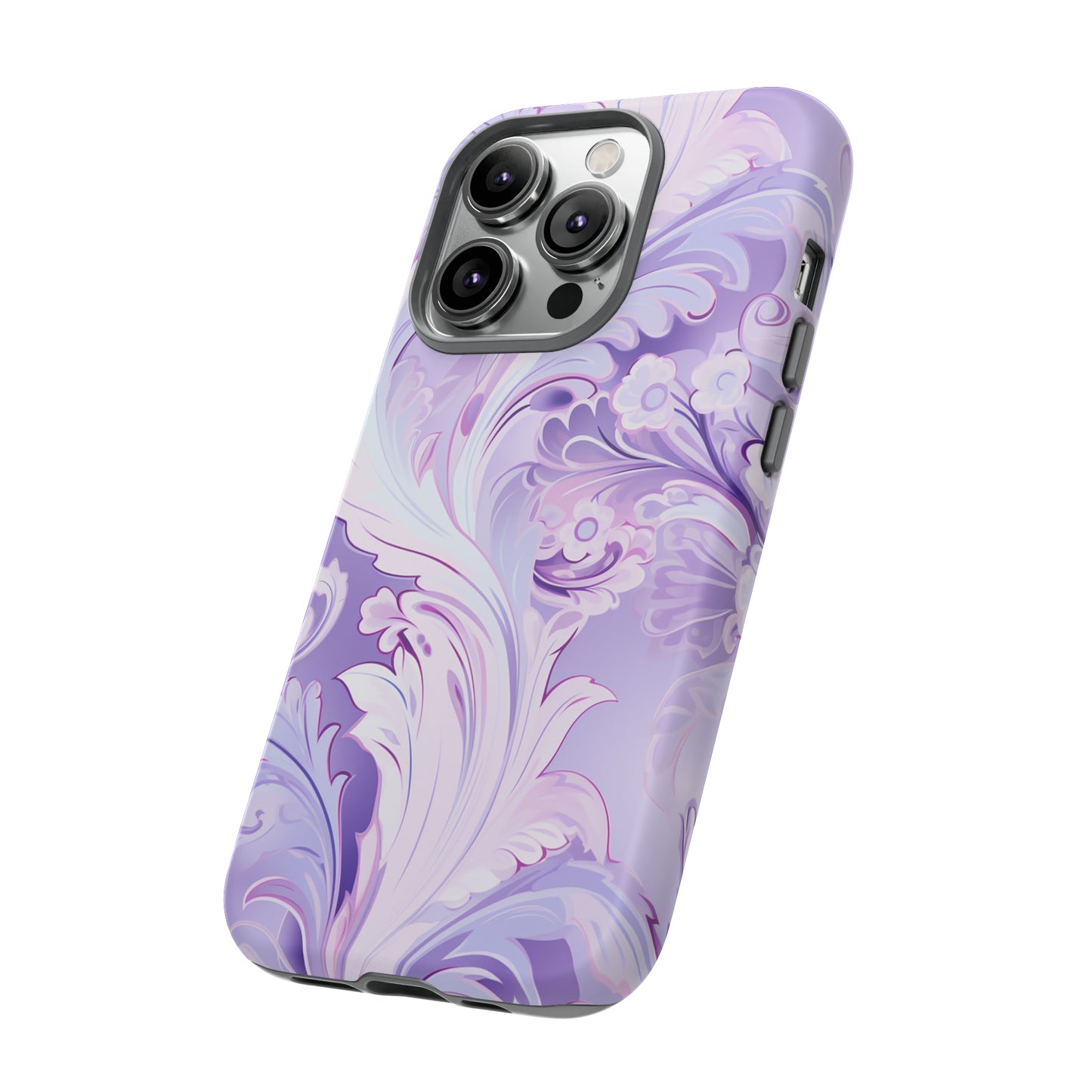 Pastel Lilac Paisley - Tough Cases