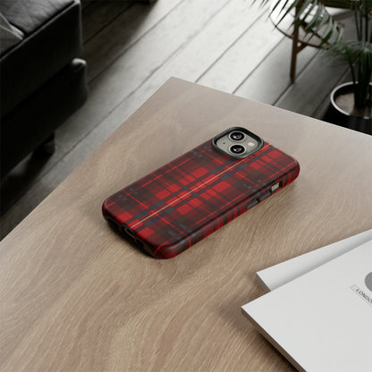 Cherry Red Tartan - Tough Cases