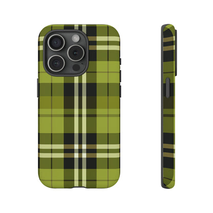 Pistachio Tartan - Tough Cases