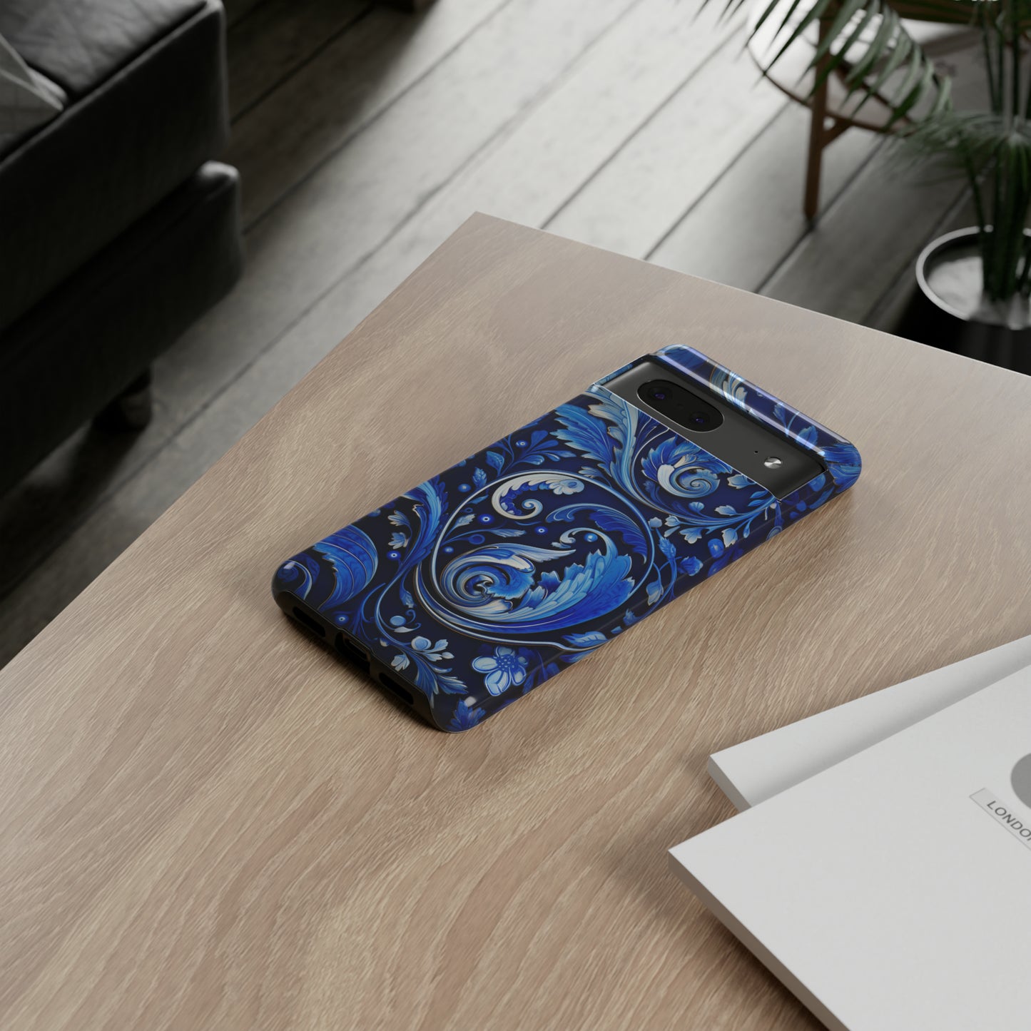 Royal Blue Paisley - Tough Cases