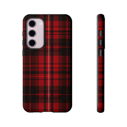 Cherry Red Tartan - Tough Cases