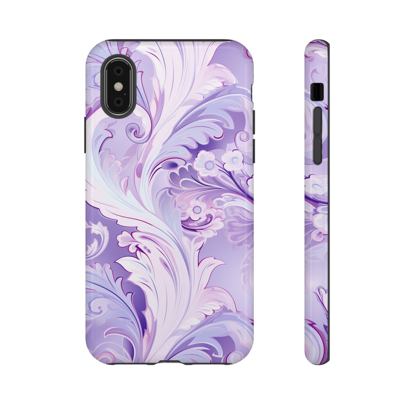 Pastel Lilac Paisley - Tough Cases