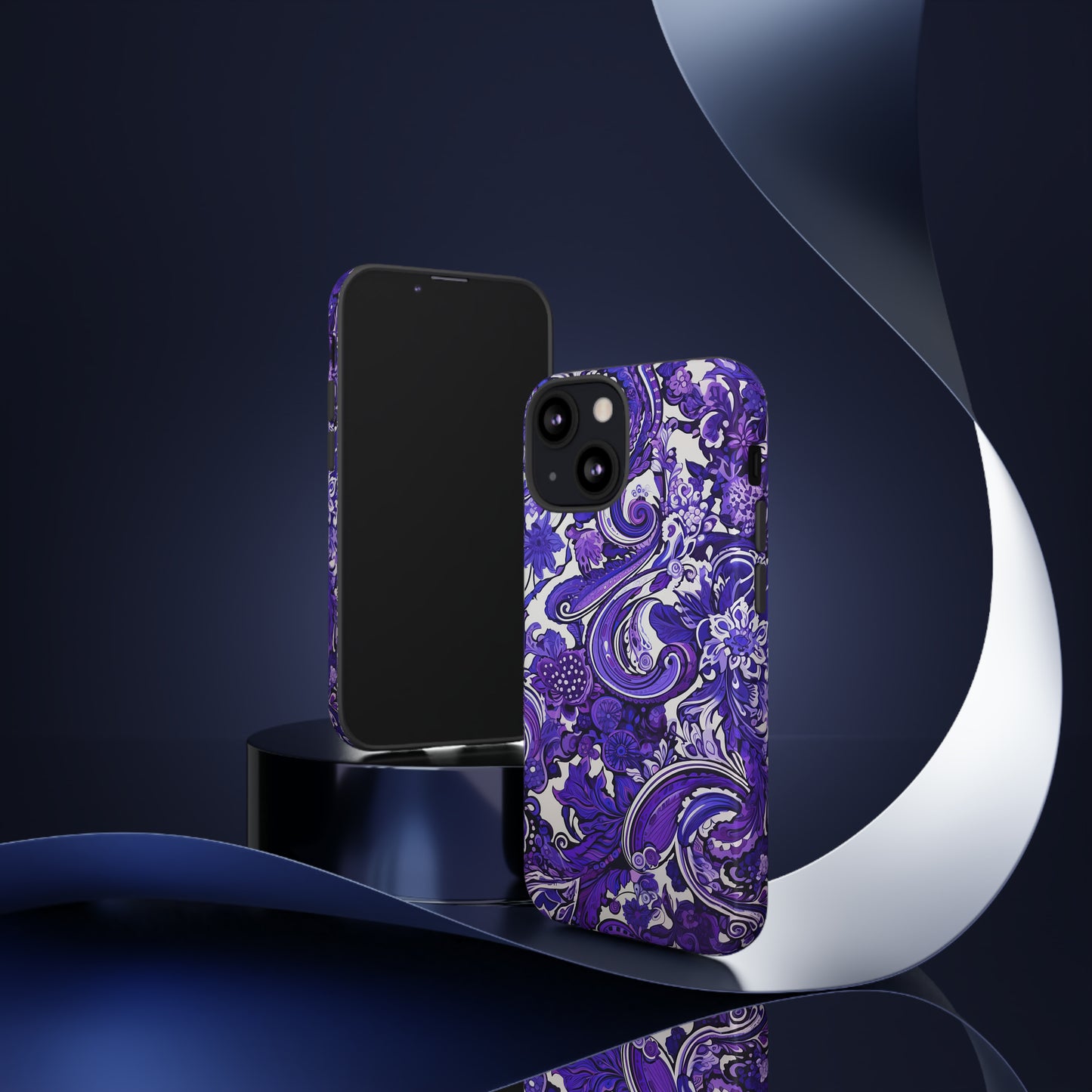 Purple Paisley - Tough Cases