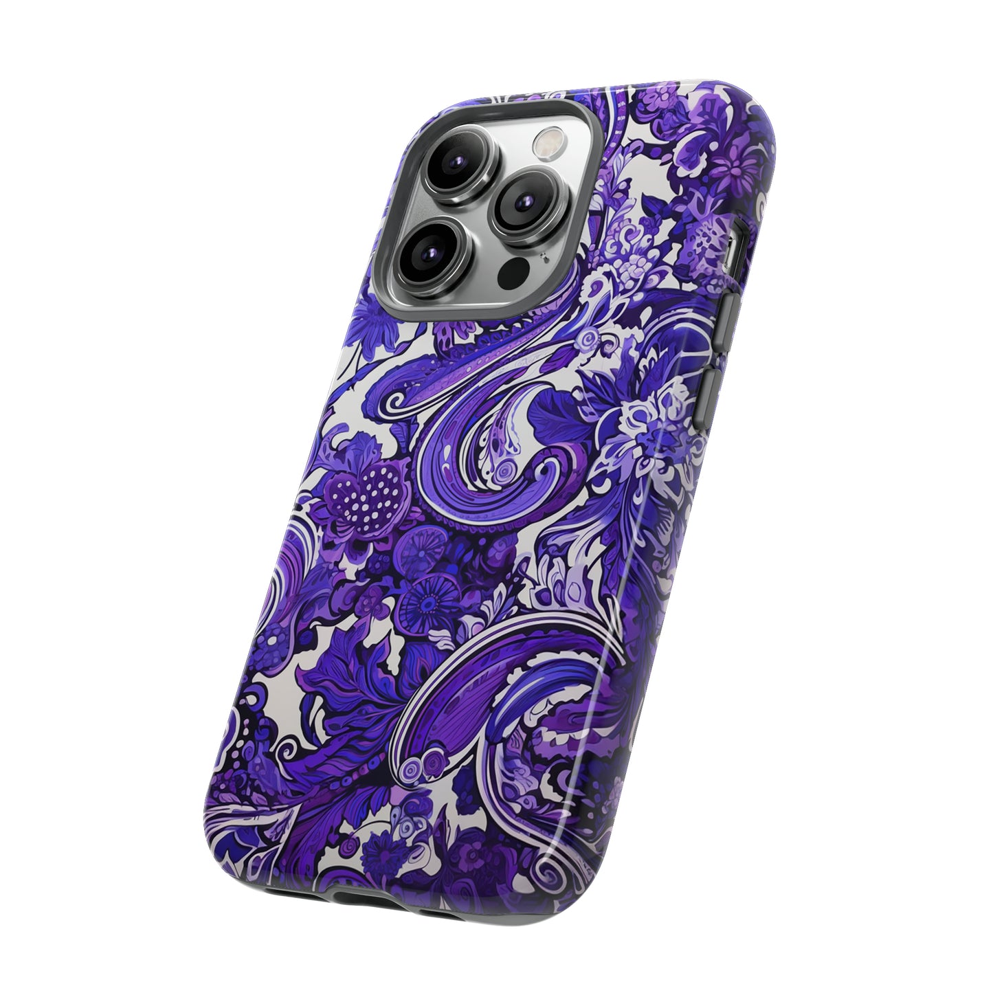 Purple Paisley - Tough Cases