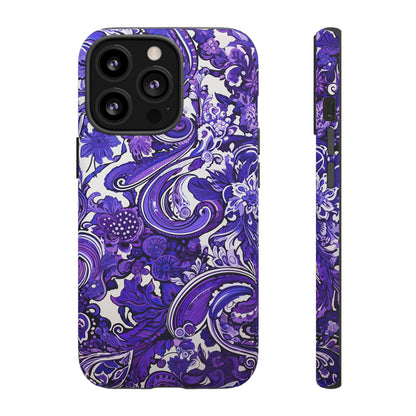 Purple Paisley - Tough Cases