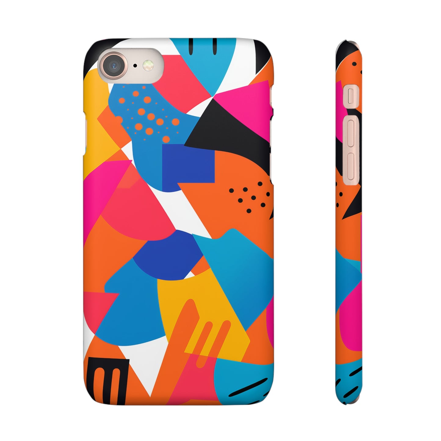 Colourful Shapes - Snap Cases