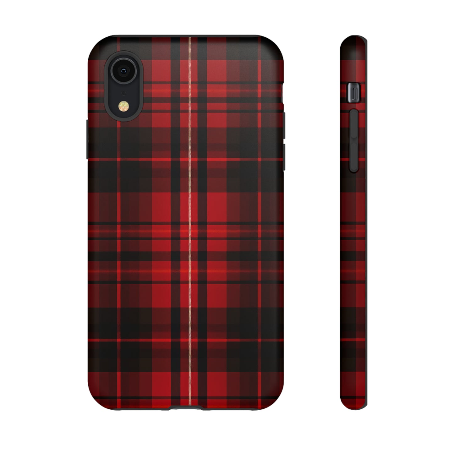 Cherry Red Tartan - Tough Cases