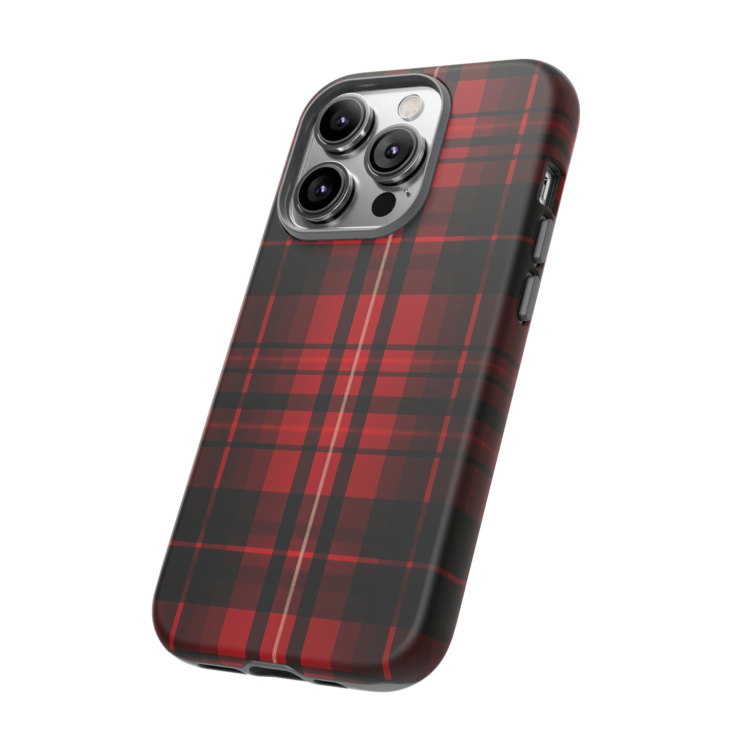 Cherry Red Tartan - Tough Cases