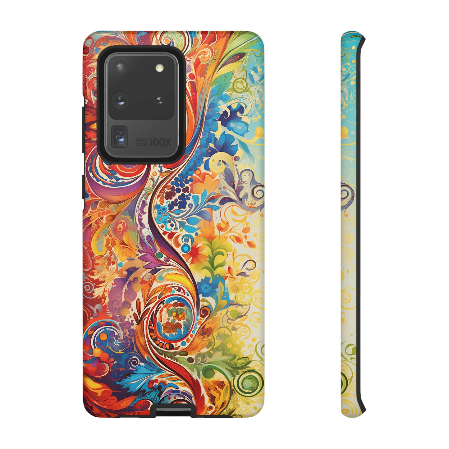 Rainbow Paisley - Tough Cases