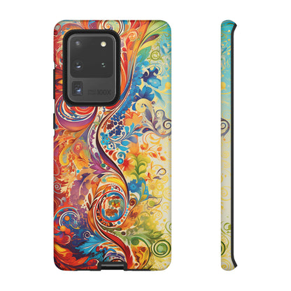 Rainbow Paisley - Tough Cases