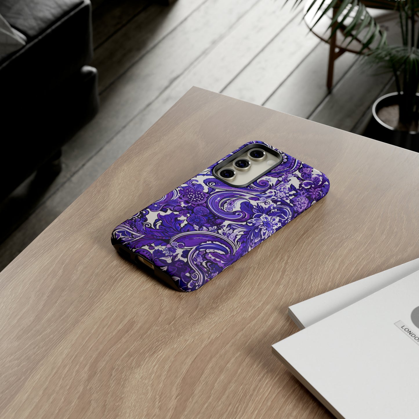 Purple Paisley - Tough Cases