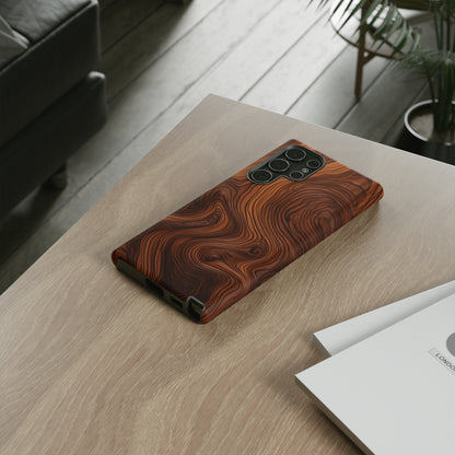 Walnut Pattern - Tough Cases | iPhone | Google Pixel | Samsung Galaxy