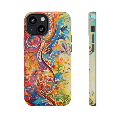 Rainbow Paisley - Tough Cases