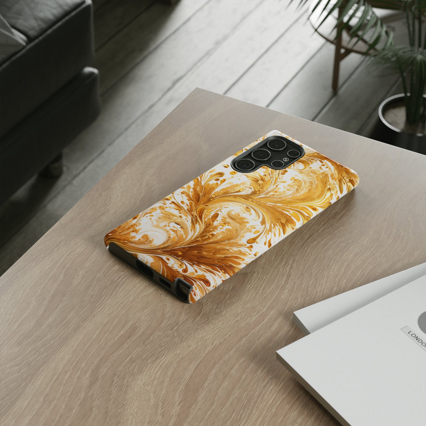 Gold Paisley - Tough Cases