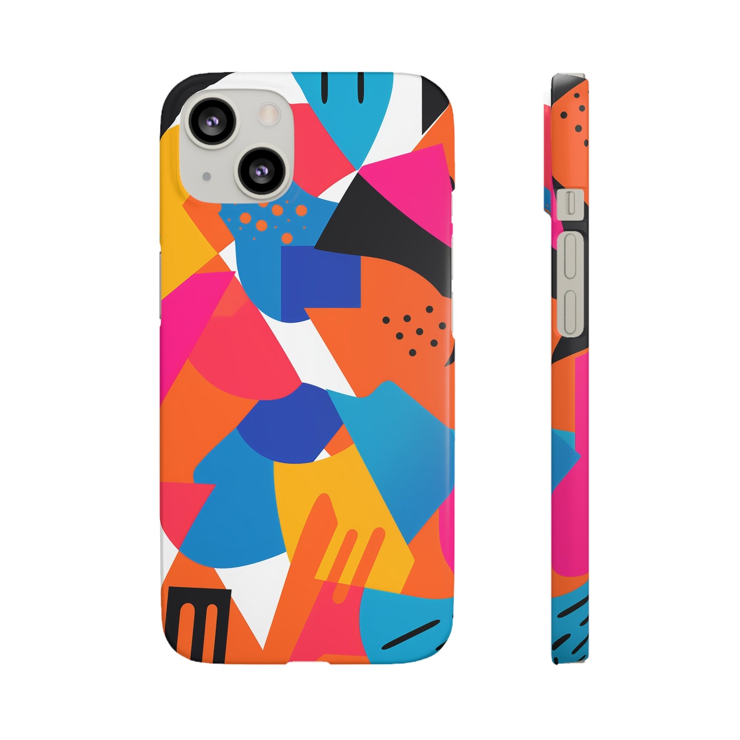 Colourful Shapes - Snap Cases