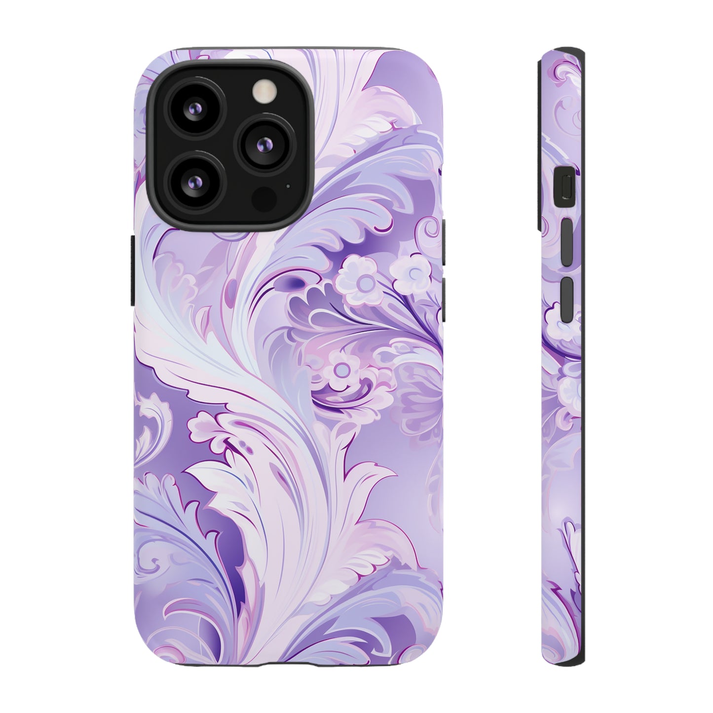 Pastel Lilac Paisley - Tough Cases