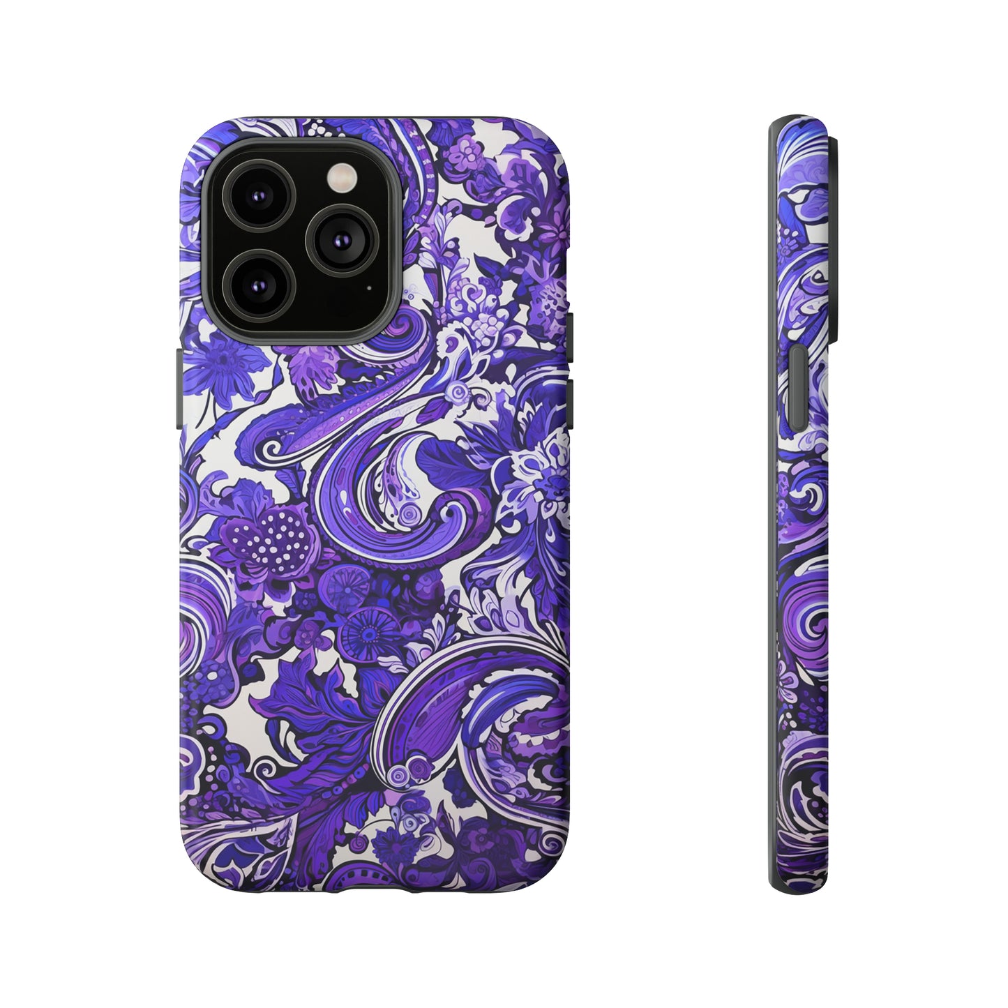 Purple Paisley - Tough Cases