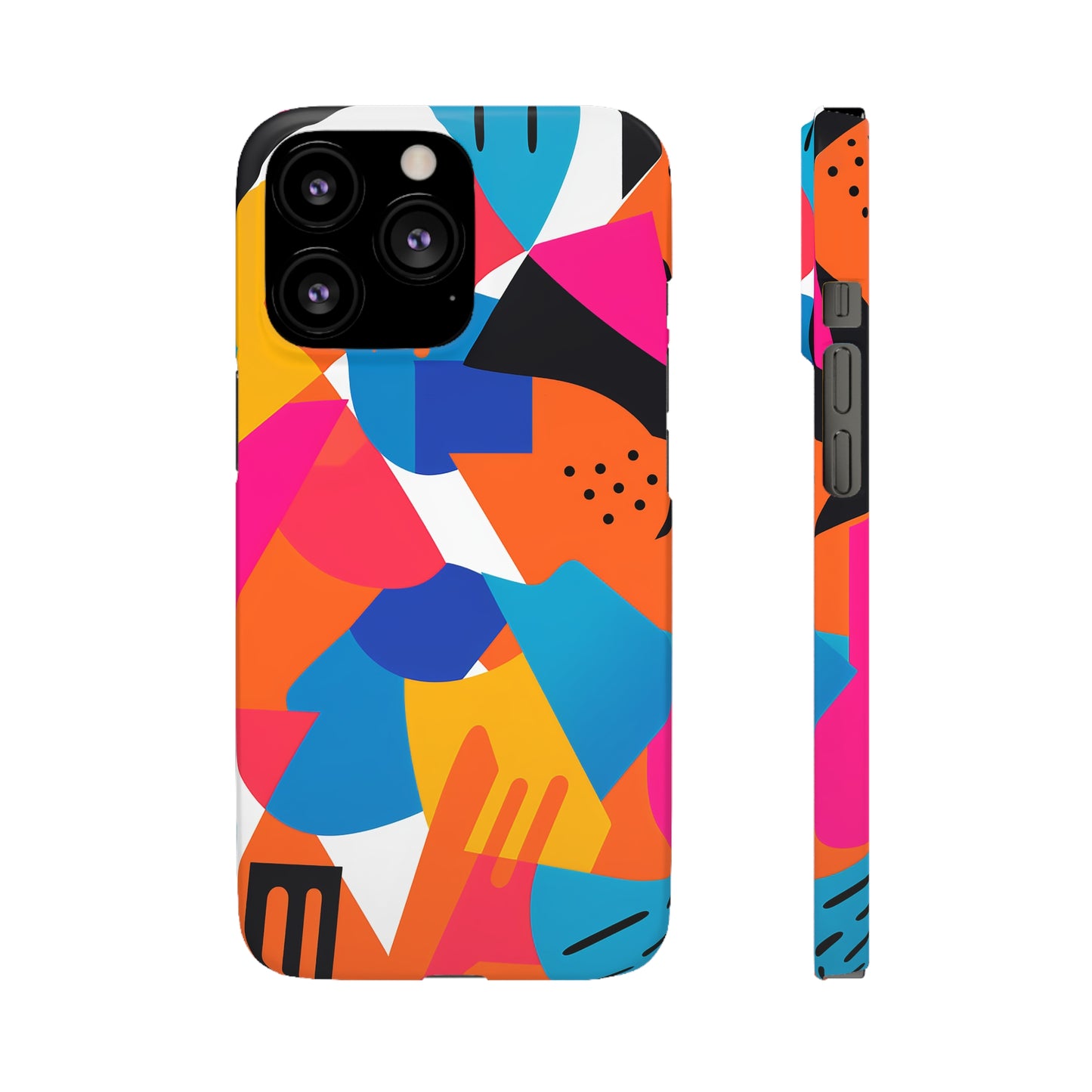 Colourful Shapes - Snap Cases